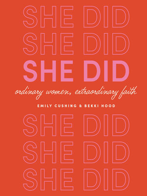 cover image of She Did
